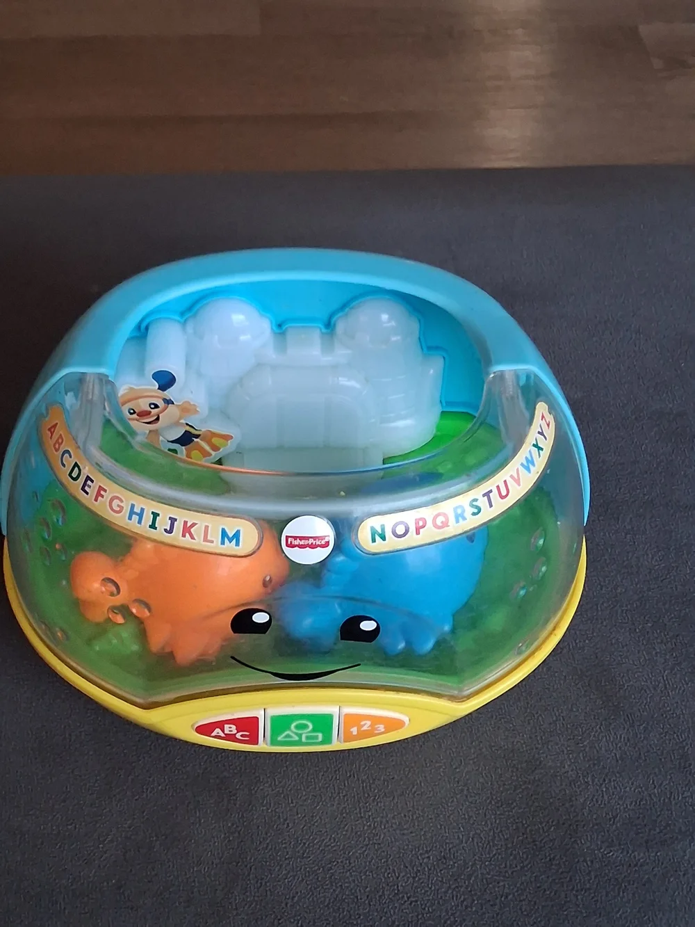 Fisher-Price Green & Yellow Interactive Learning Toy
